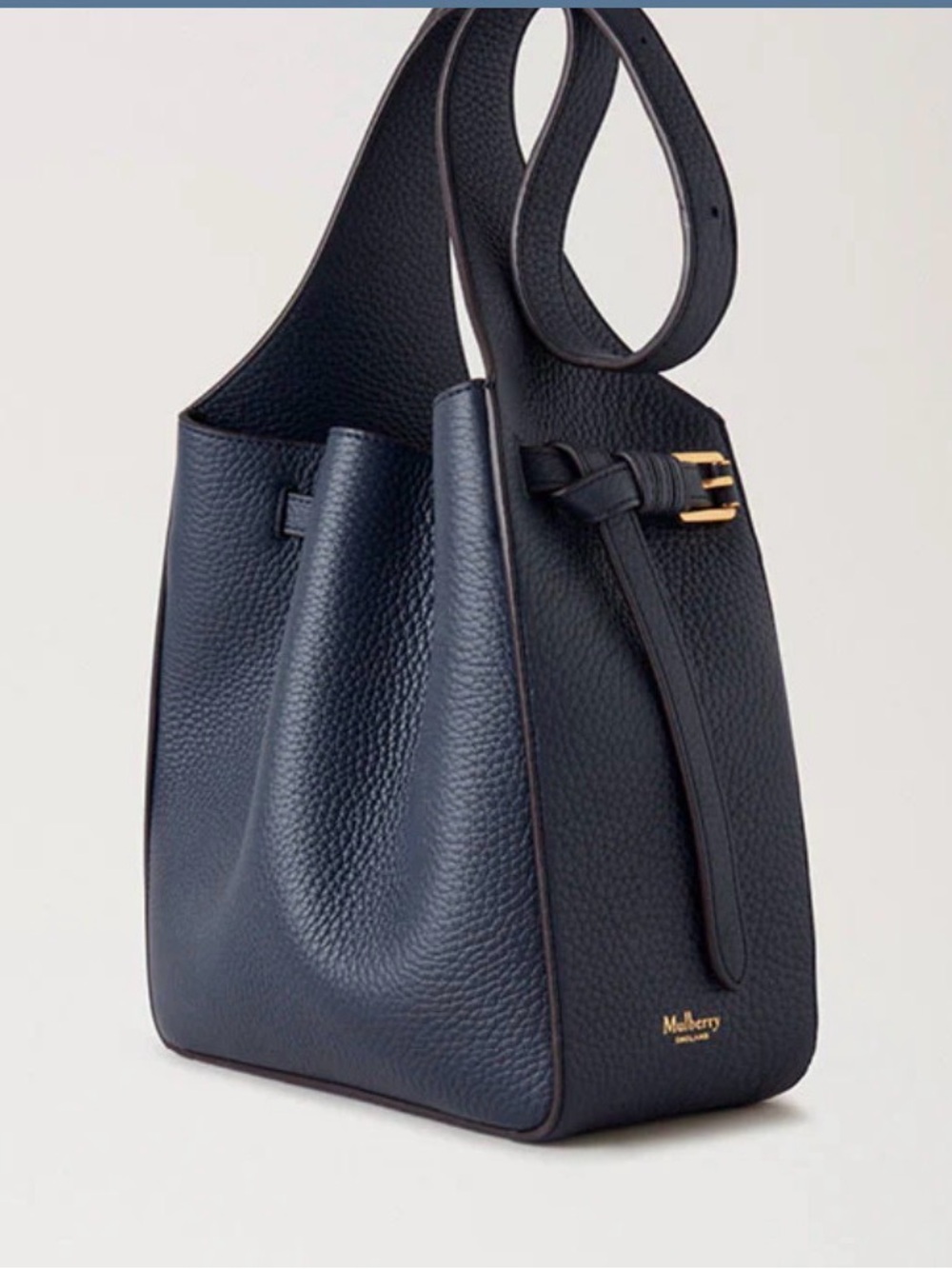 Mulberry
Lyra 
Belted Bucket Bag in Night Sky